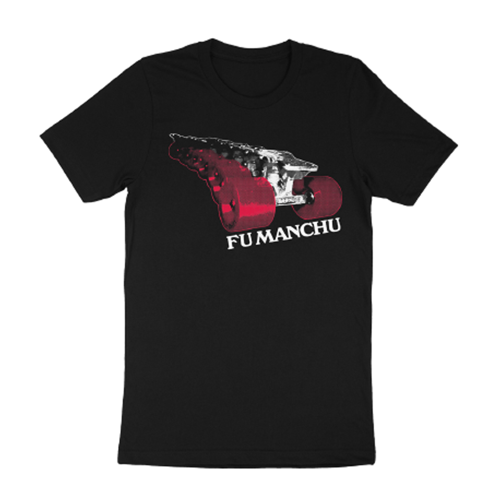 Fu Manchu - Skate Trucks Black T-Shirt