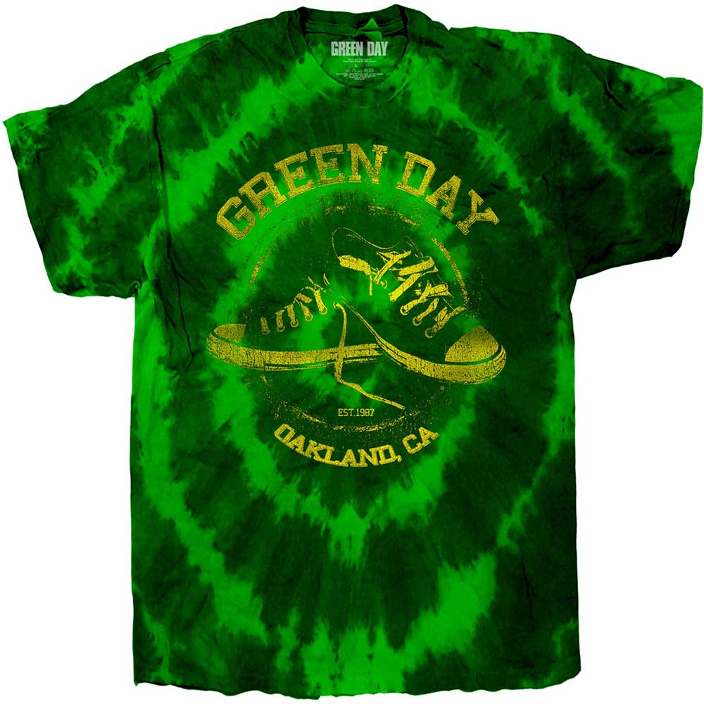 Green Day - GREEN DAY UNISEX T-SHIRT: ALL STARS (DIP-DYE)