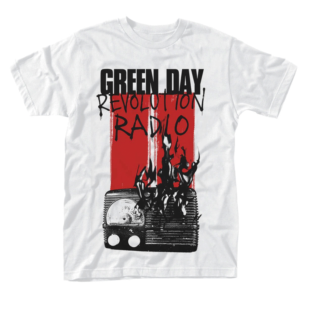 Green Day - Radio Combustion (White)