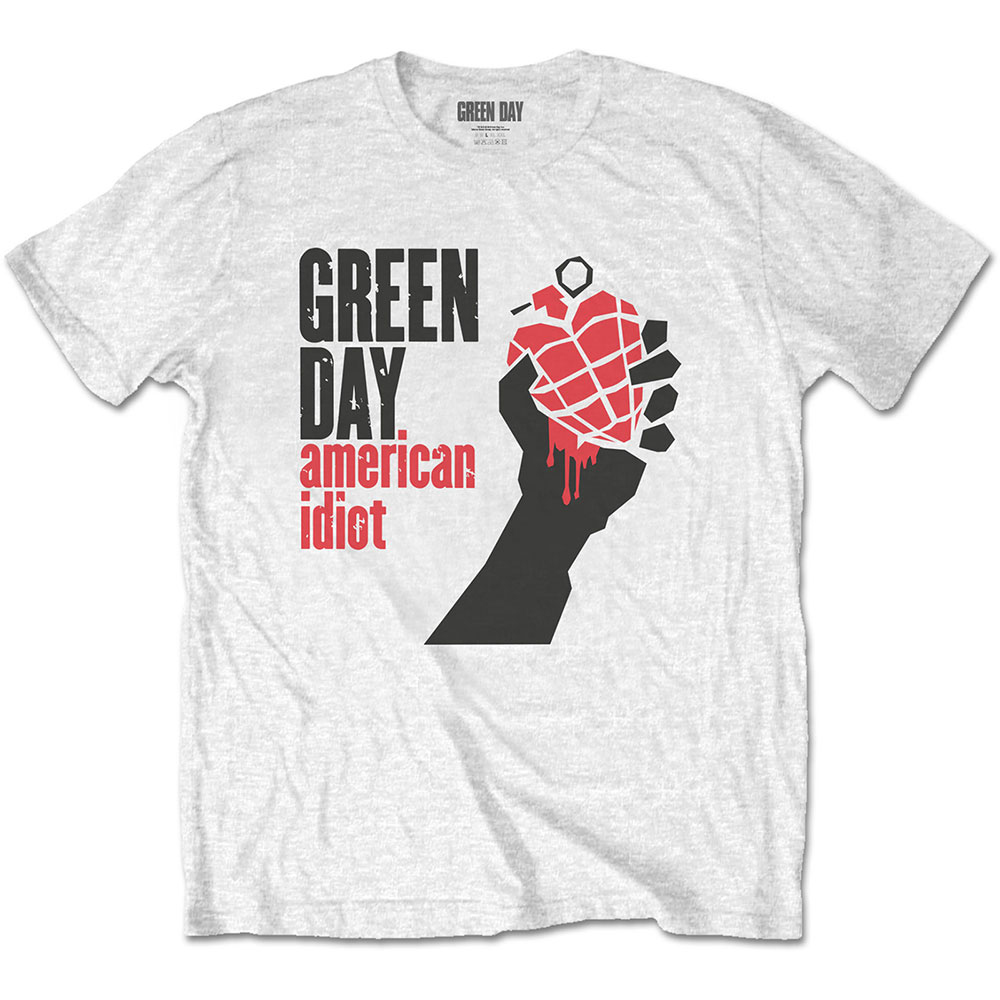 Green Day - American Idiot (White)