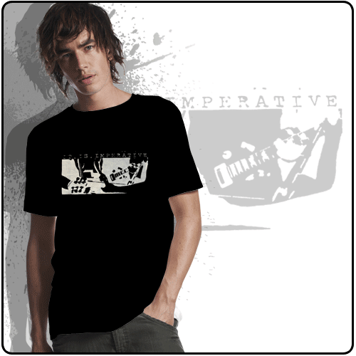 Glasstone Records - It Is Imperative T Shirt (Black)