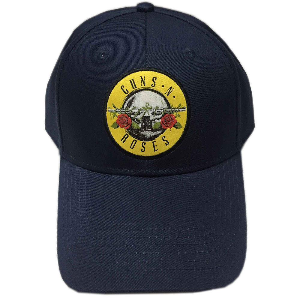 Guns N Roses - Circle Logo (Navy Blue) (Baseball Cap)