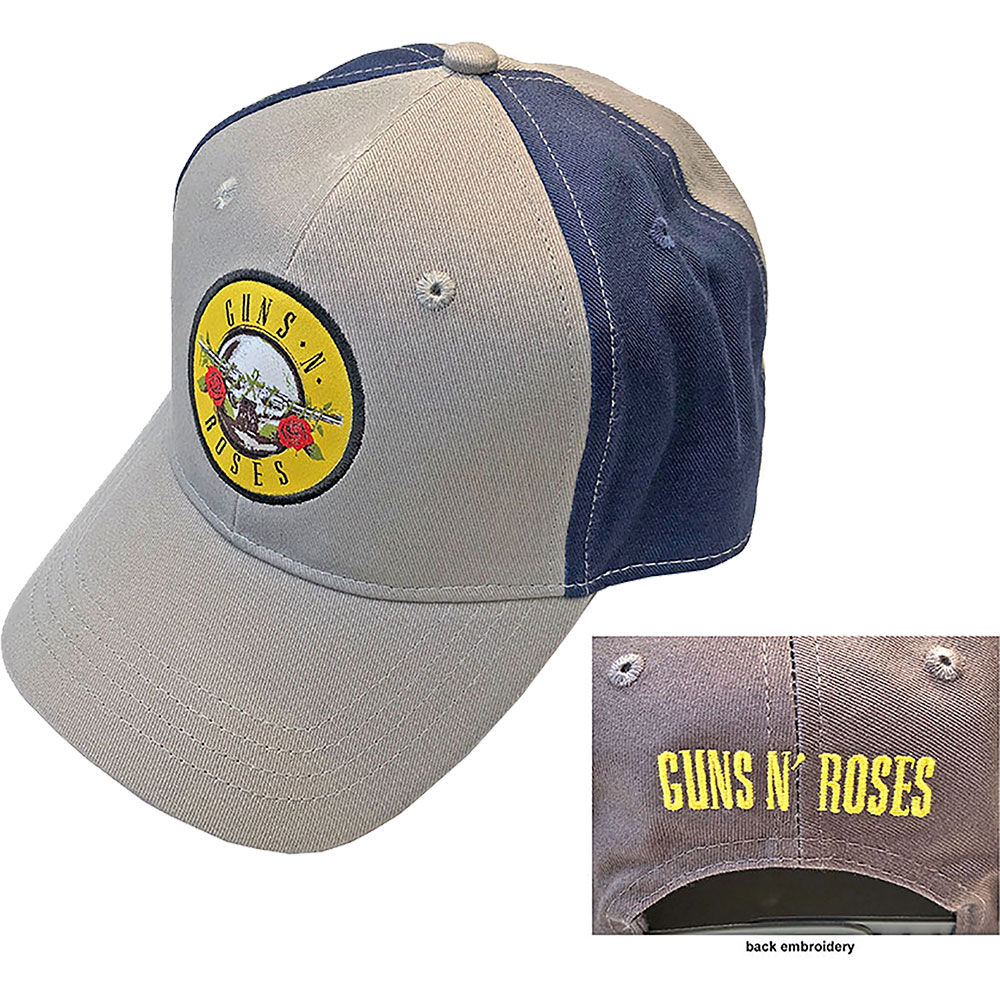 Guns N Roses - Circle Logo (2-Tone) Grey
