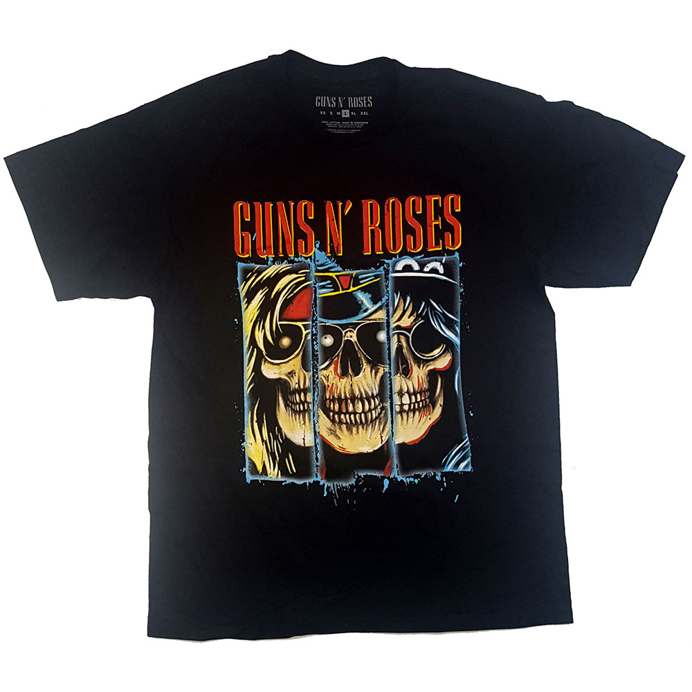 Guns N Roses - Skulls Appetite For Destruction Red (Ex-Tour/Back Print)
