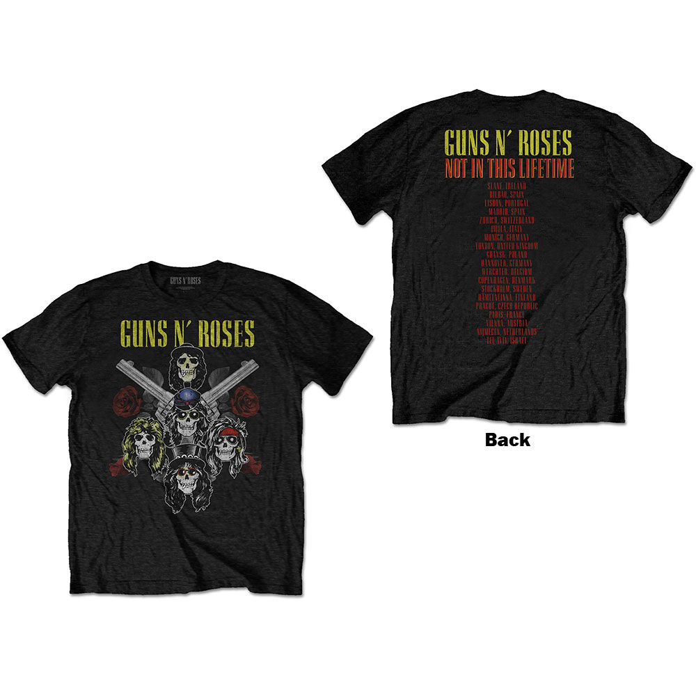Guns N Roses - Pistols & Roses (Back Print)