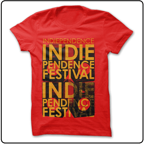 Indiependence Festival - Speaker Billboard (red)