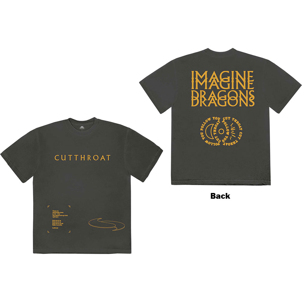 Imagine Dragons - Cutthroat Symbols (Back Print)