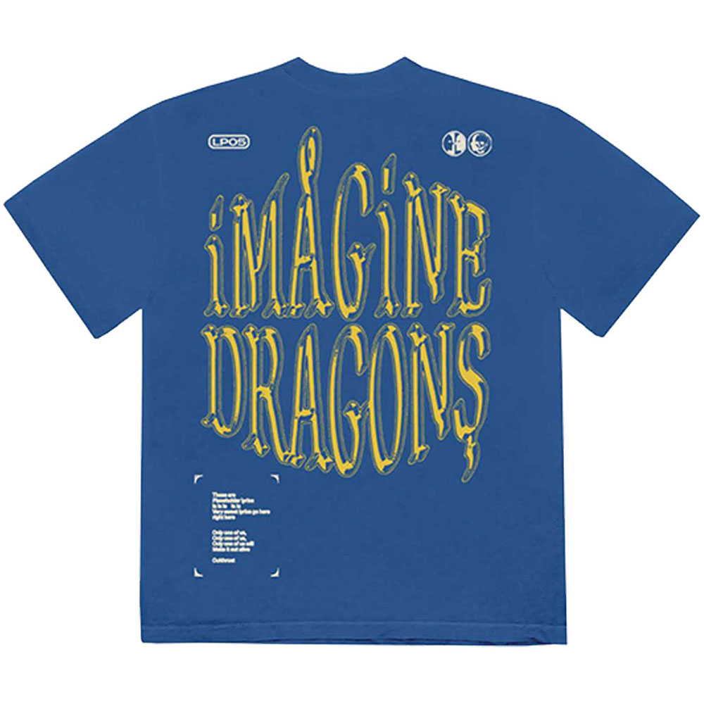 Imagine Dragons - Lyrics (Back Print)