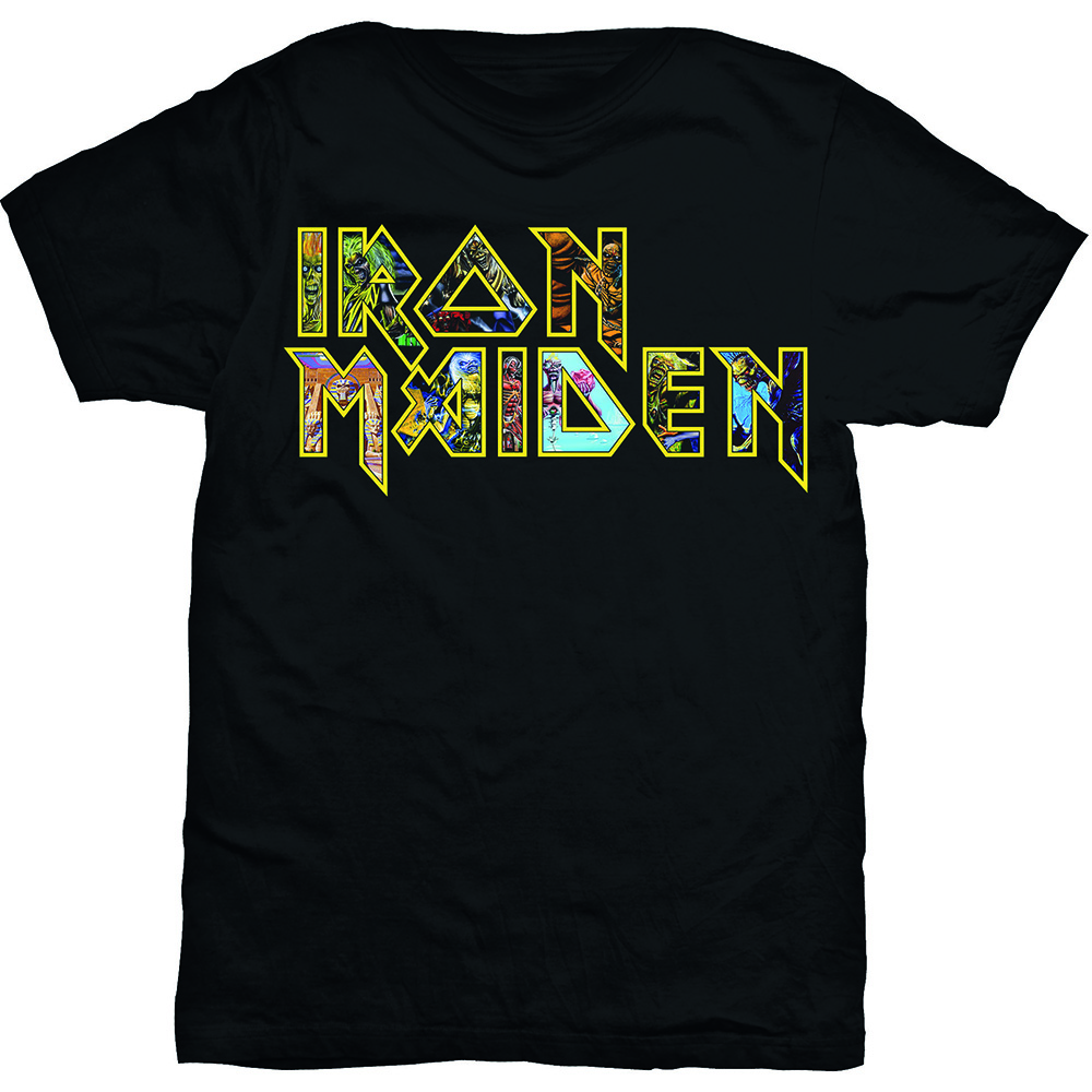 Iron Maiden - Eddie Logo (Black)