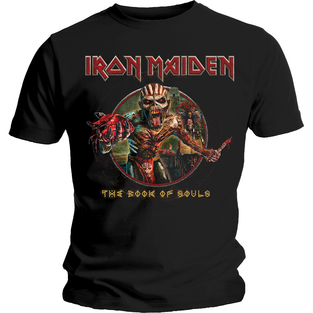 Iron Maiden - Book Of Souls Eddie Circle (Black)