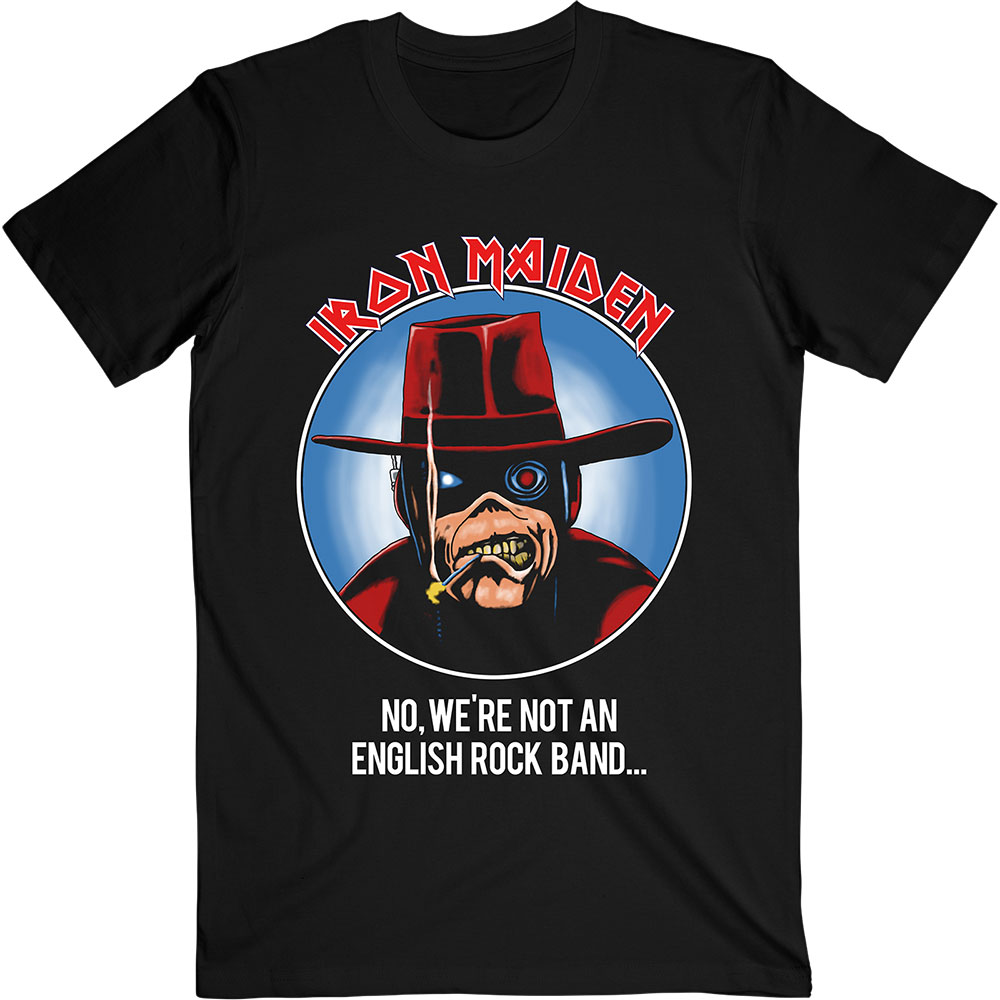 Iron Maiden - Not An English Rock Band (Back Print)
