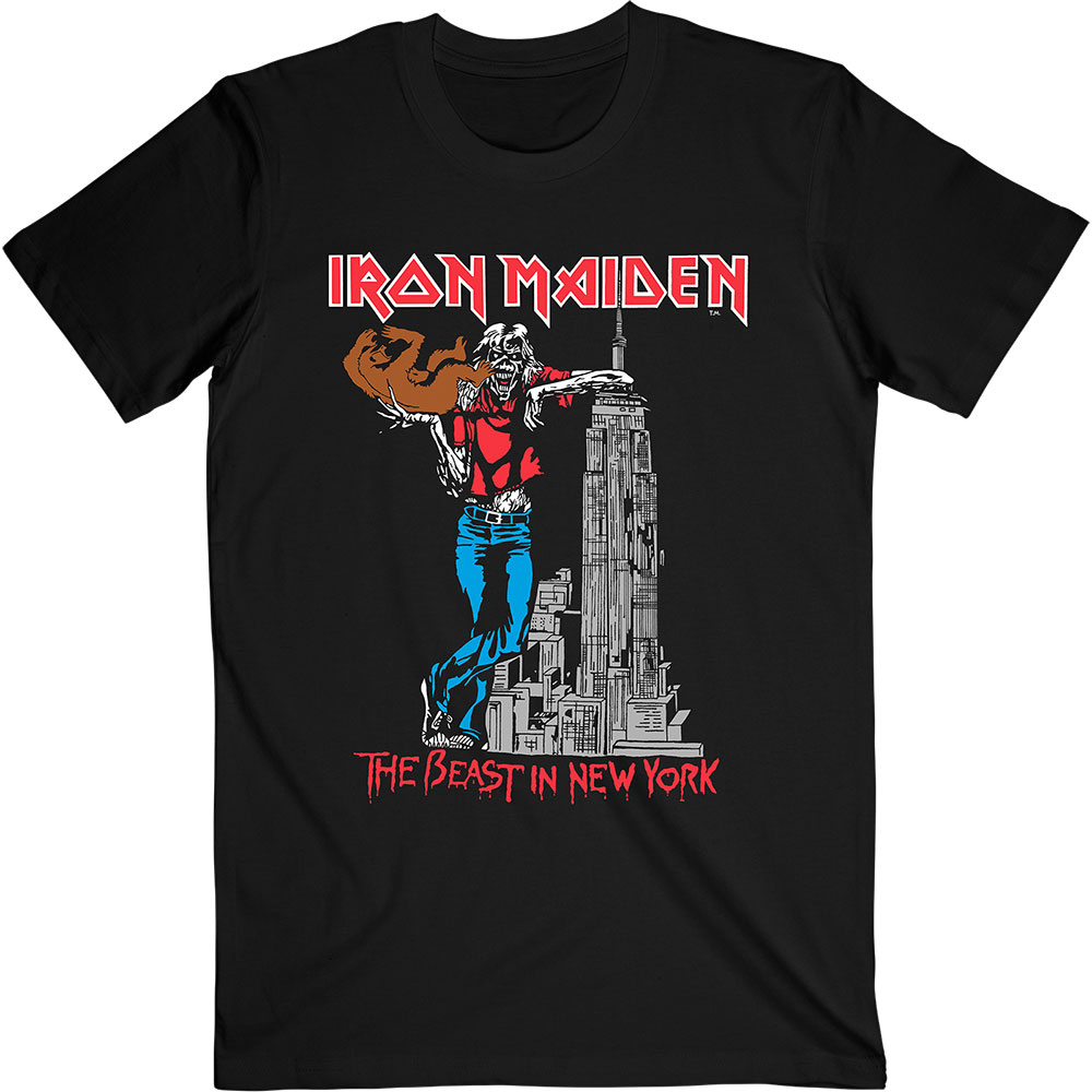 Iron Maiden - The Beast In New York (Back Print)