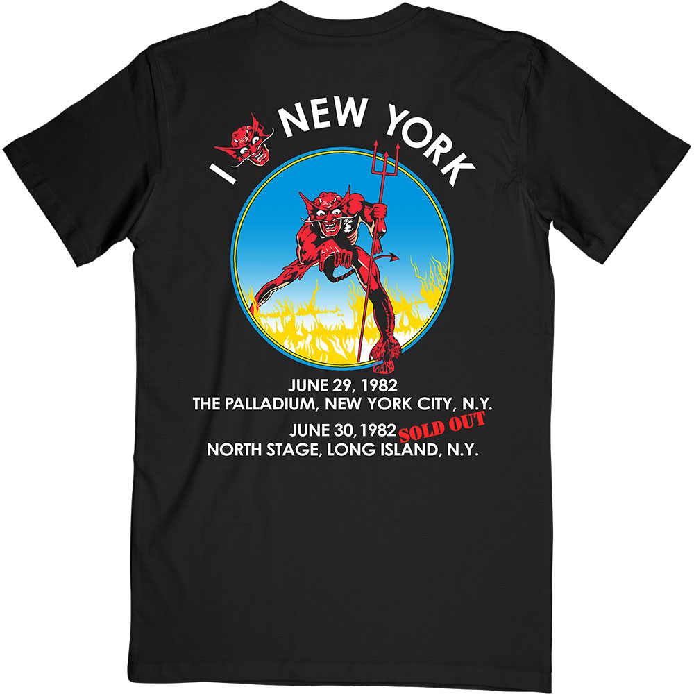 Iron Maiden - The Beast In New York (Back Print)