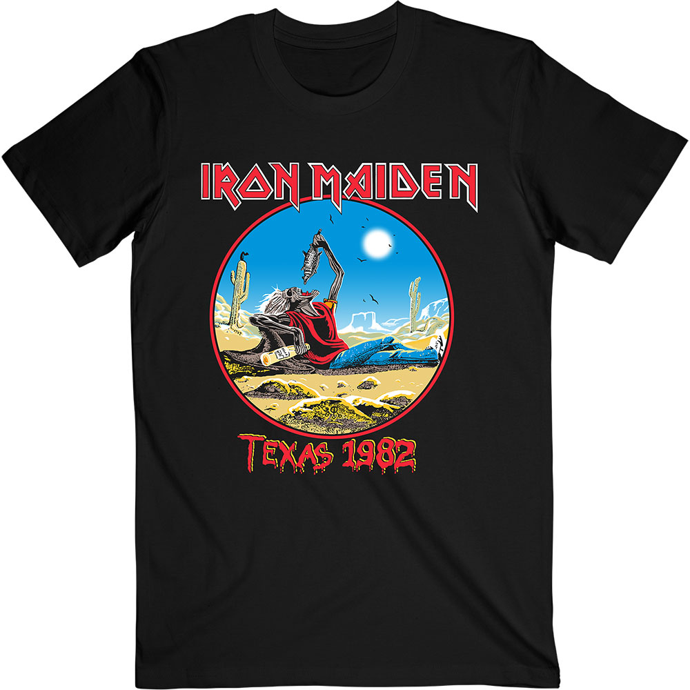 Iron Maiden - The Beast Tames Texas (Back Print)