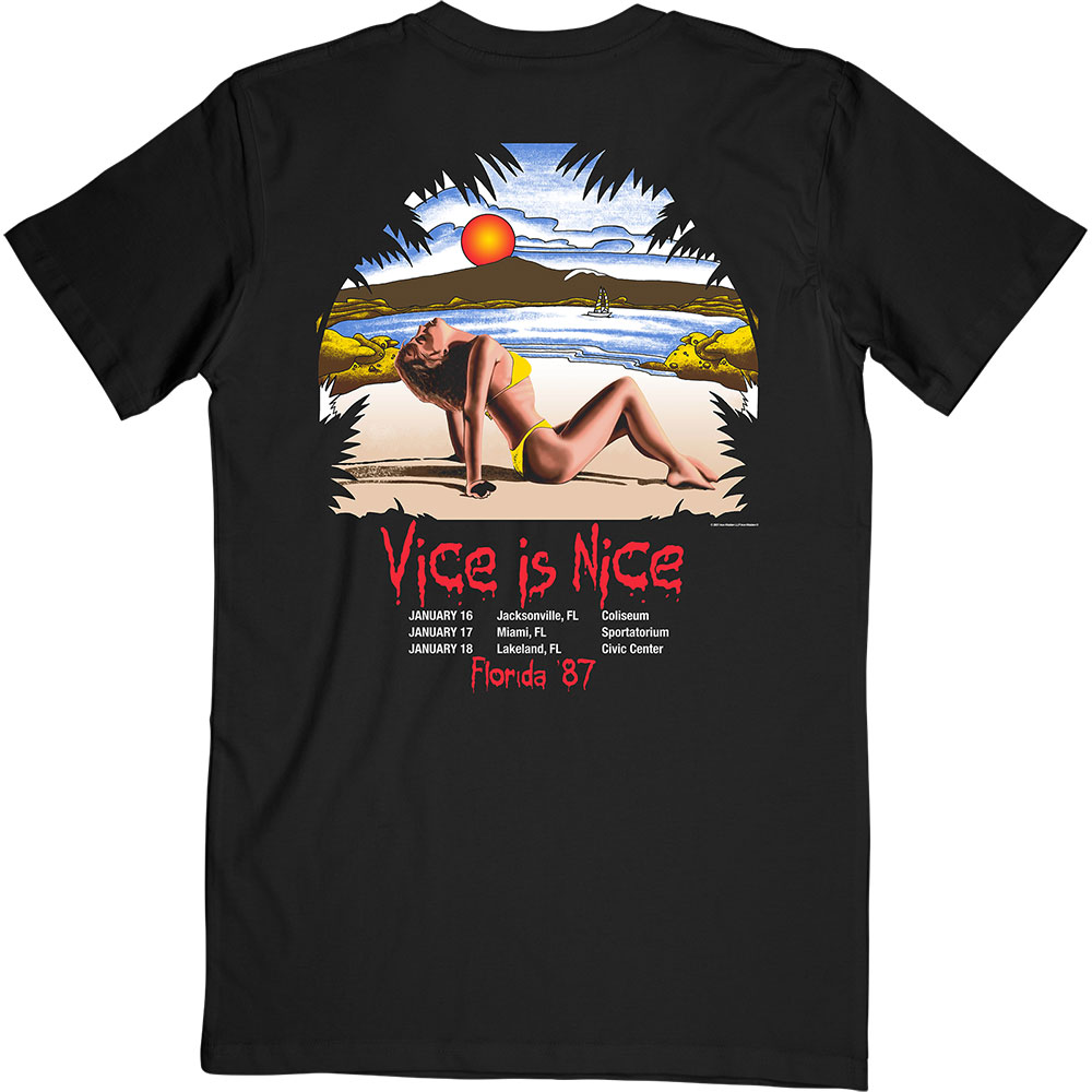 Iron Maiden - Vice Is Nice (Back Print)