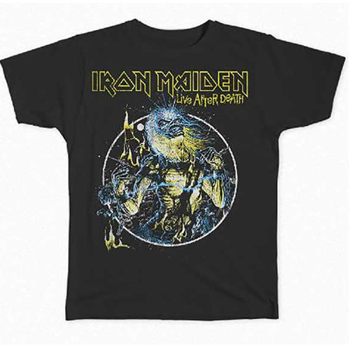 iron maiden live after death t shirt