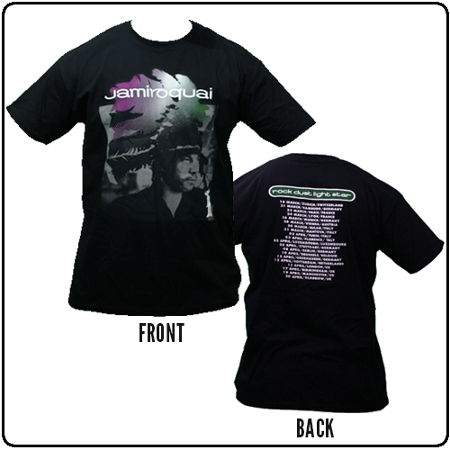 Jamiroquai tshirts Official Jamiroquai Merchandise Officially