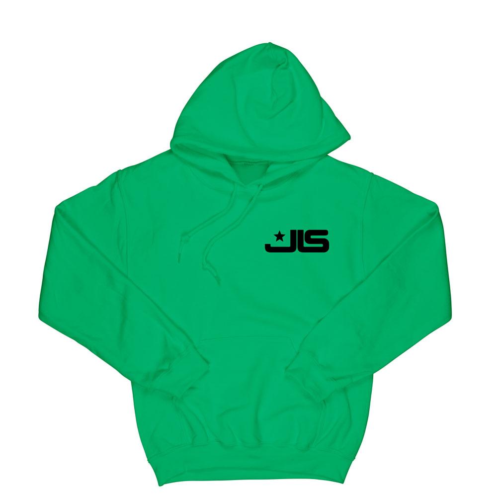 JLS - JLS green hoodie