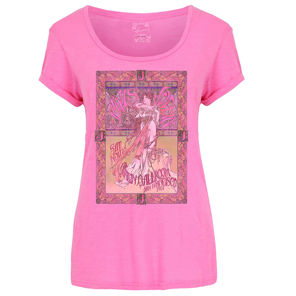 Janis Joplin - Avalon Ballroom '67 (Pink) (Ladies)