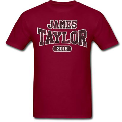 James Taylor - 2018 Tour Logo (Ex. Tour/Back Print)