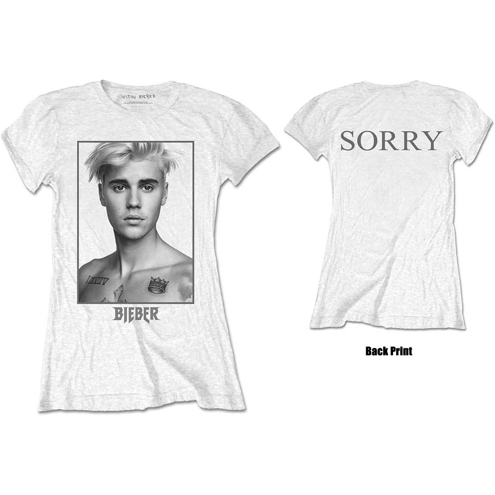 Justin Bieber - Sorry Ladies (Back Print)