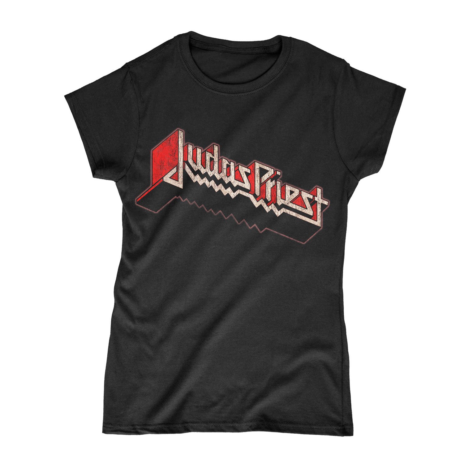 Judas Priest - Corroded Logo Womens Tee