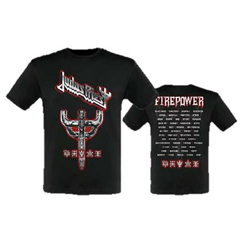 Judas Priest - Emblem City 2018 Firepower Tour (Ex Tour/Back Print)
