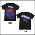 Blue Defenders (Black) - Back Print (T-Shirt)