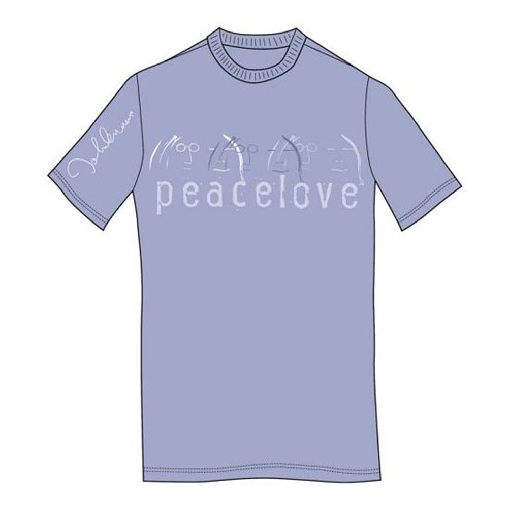 John Lennon - Peace & Love Light Blue