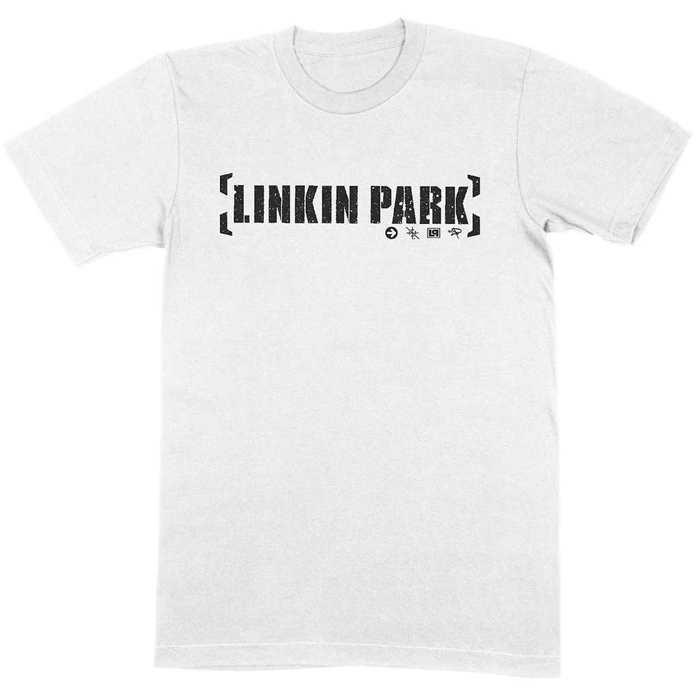 Linkin Park - Bracket Logo (White)