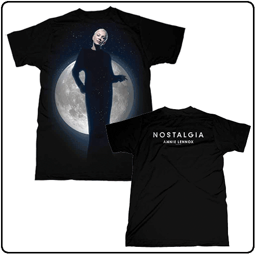 Annie Lennox - (Moon) Black T-shirt