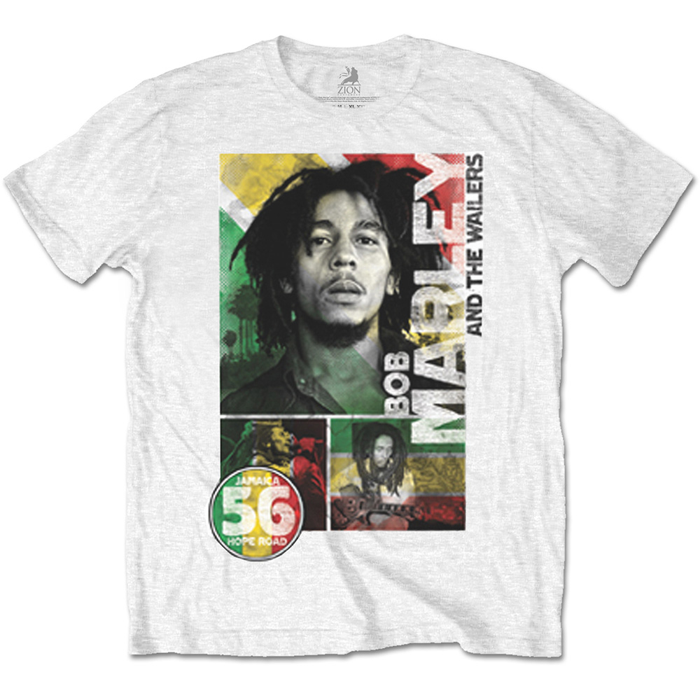 Bob Marley - 56 Hope Road Rasta (White)