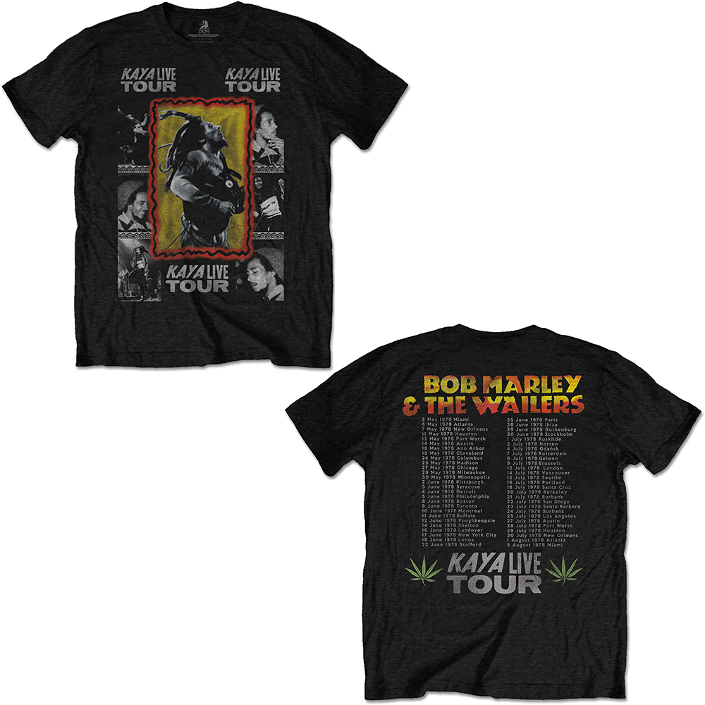 Bob Marley - Kaya Tour (Back Print)