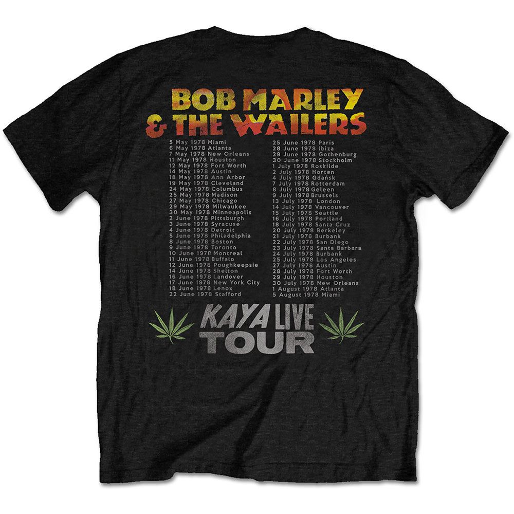 Bob Marley - Kaya Tour (Back Print)