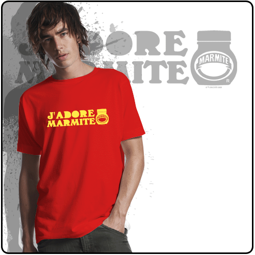 Marmite (Love) - J Adore (Yellow Print)