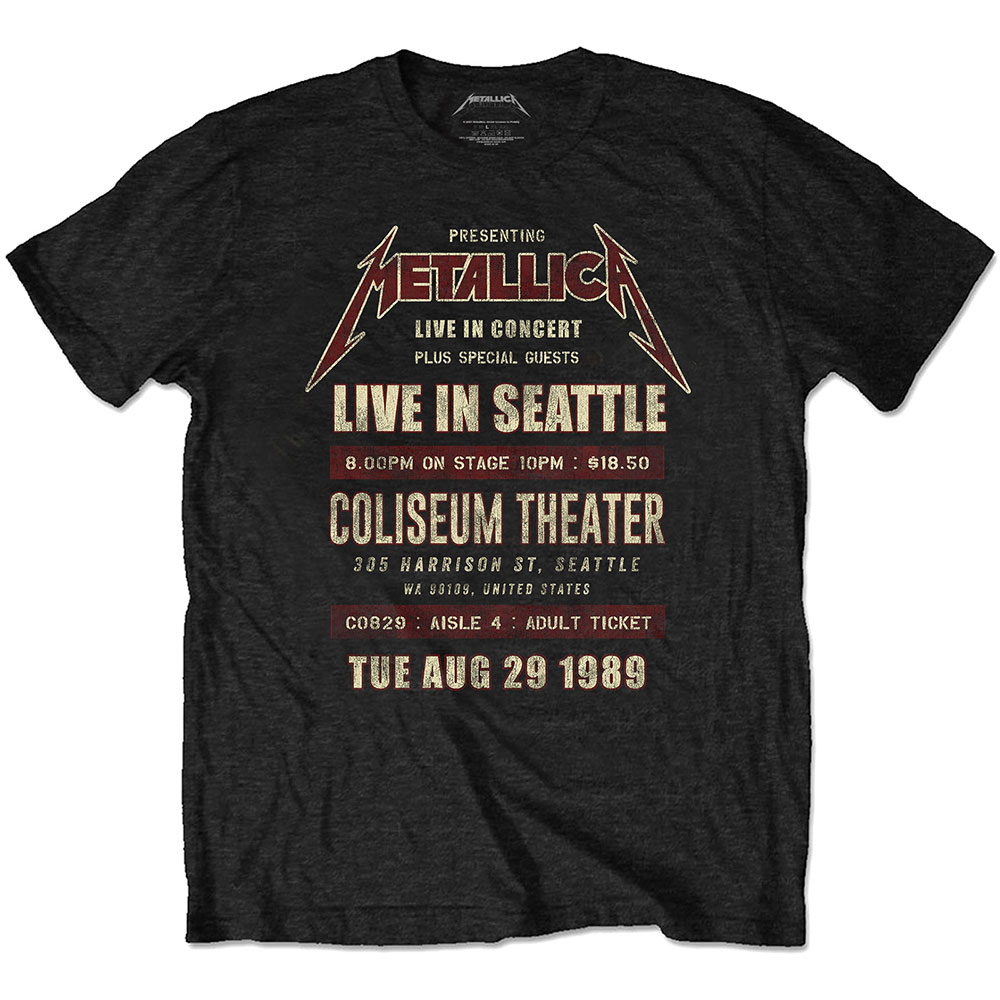 Metallica - Seattle '89
