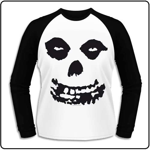 Misfits - All Over Skull (Long Sleeve T-Shirt) missing category 68522