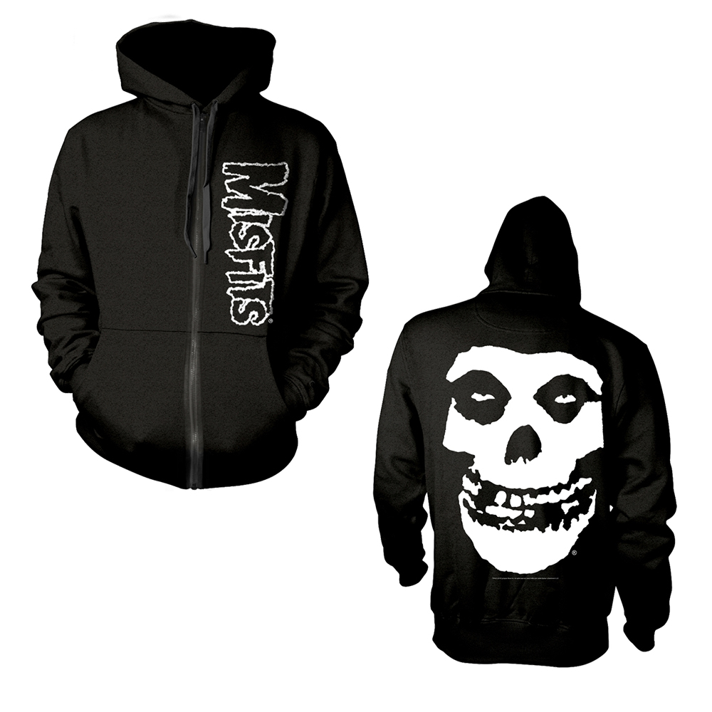 Misfits - Skull (Zip Hoodie)