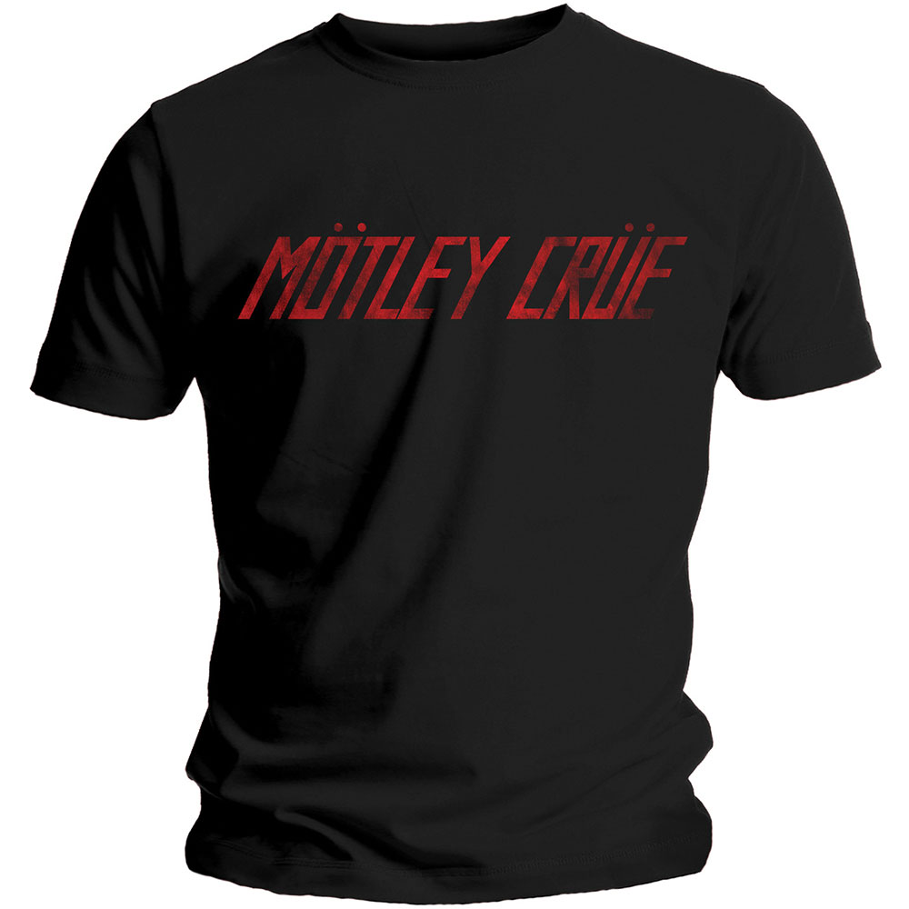 Motley Crue - Distressed Logo (Black)