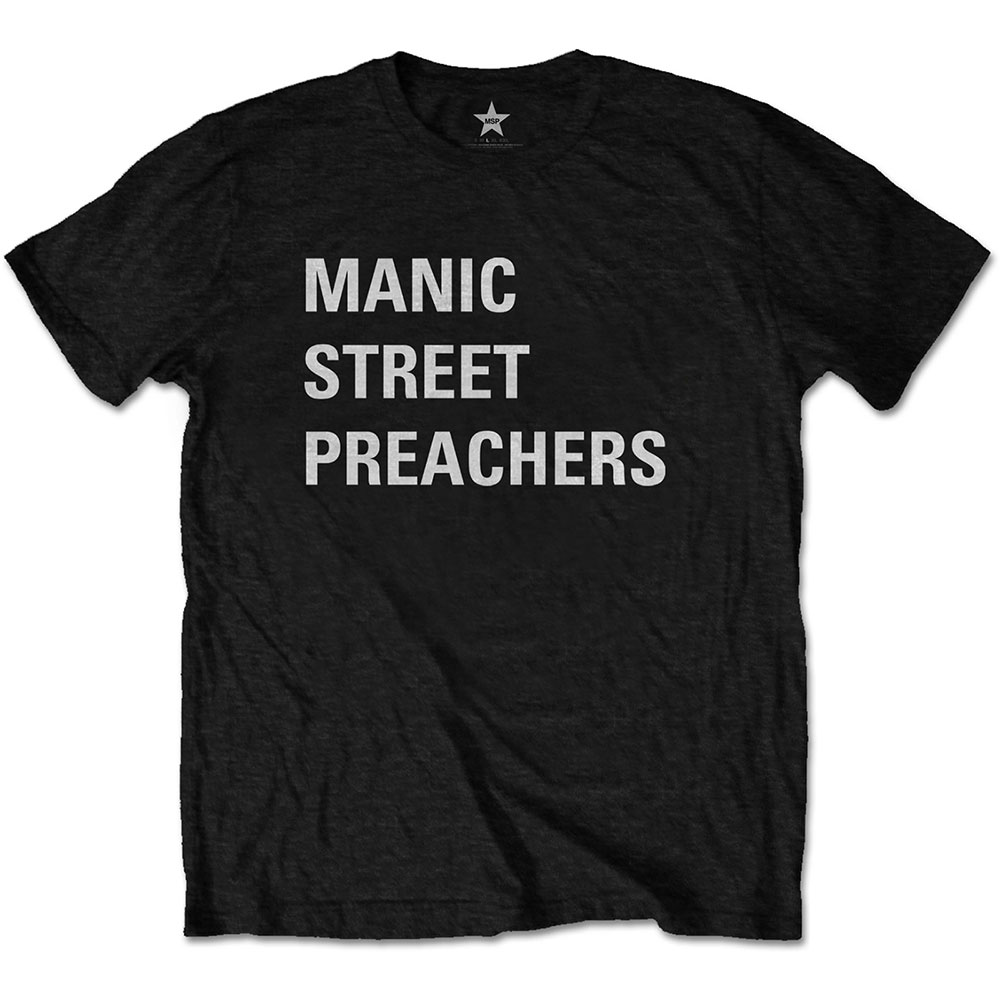 Manic Street Preachers - Block Logo (Back Print)