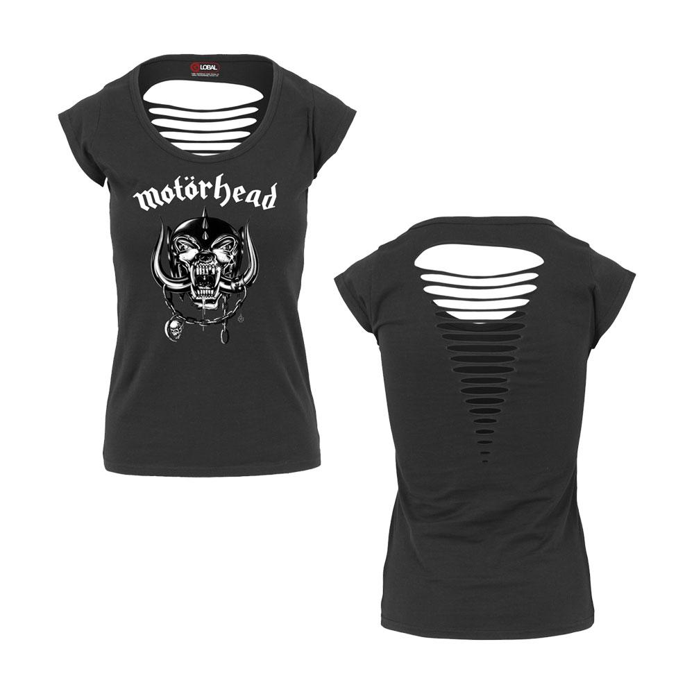 Motorhead - War Pig Logo Women's Cut Back T-Shirt