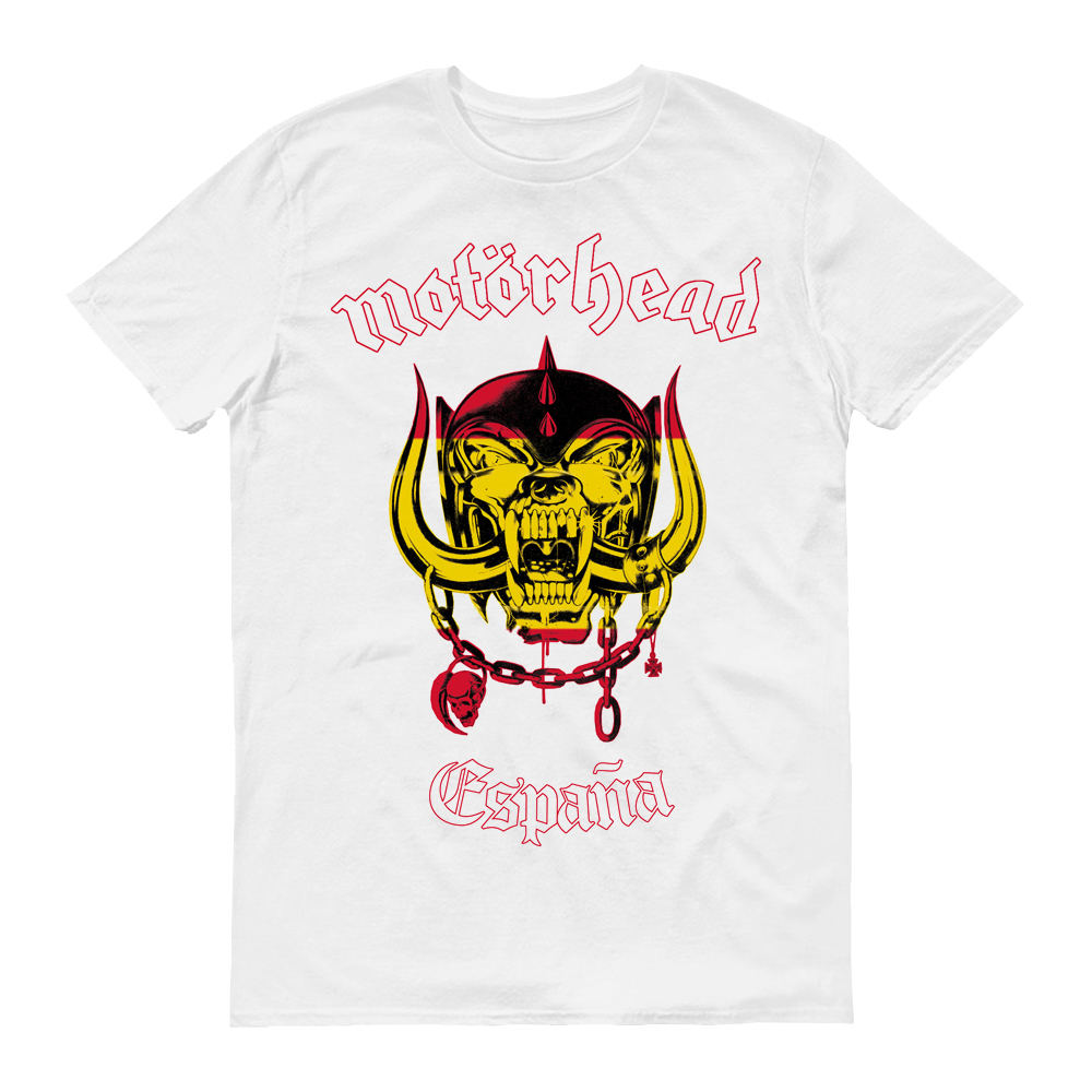 motorhead white t shirt