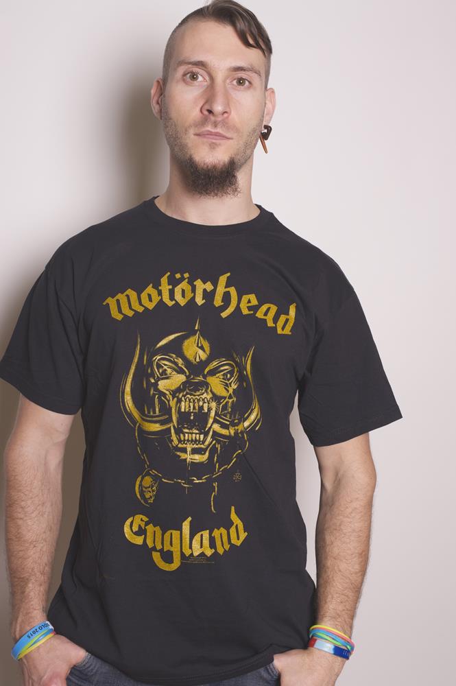 Motorhead - England Classic Gold (Black)