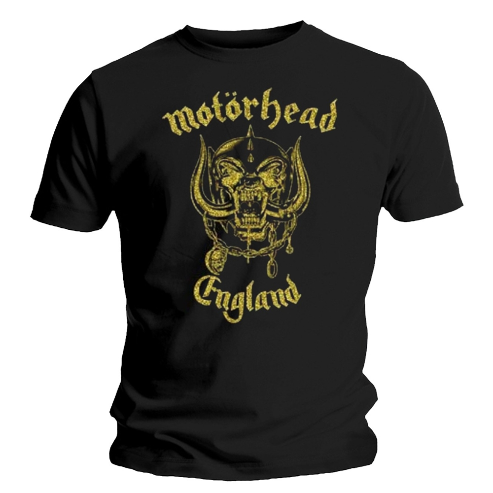 Motorhead - England Classic Gold (Black)