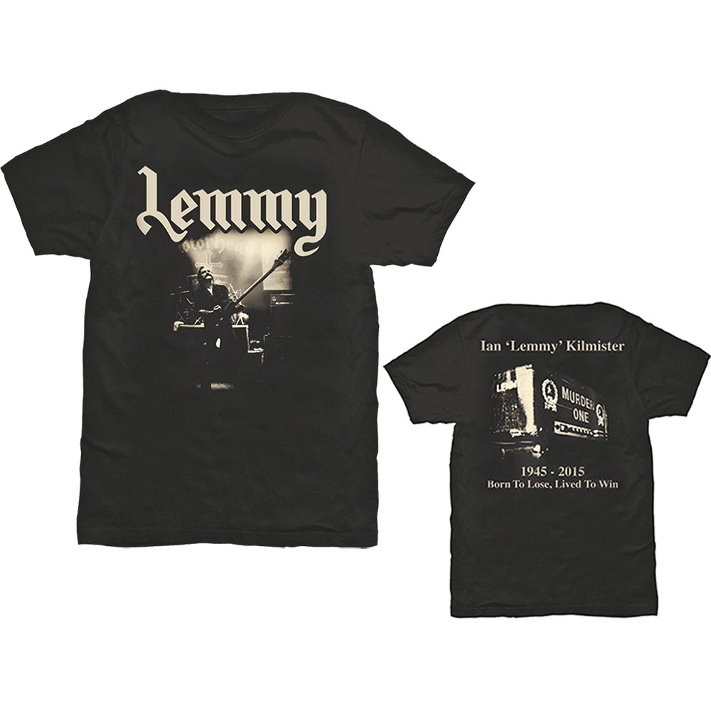 Motorhead - Lemmy/Live To Win (Black)