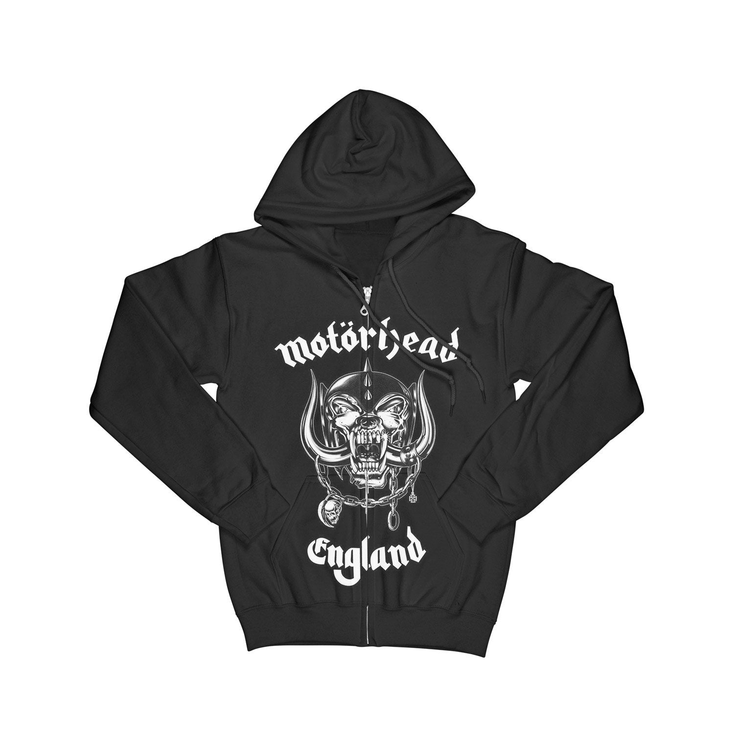 Motorhead - England Zip Hoodie