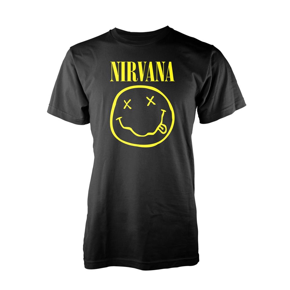 Nirvana - Smiley (Black)