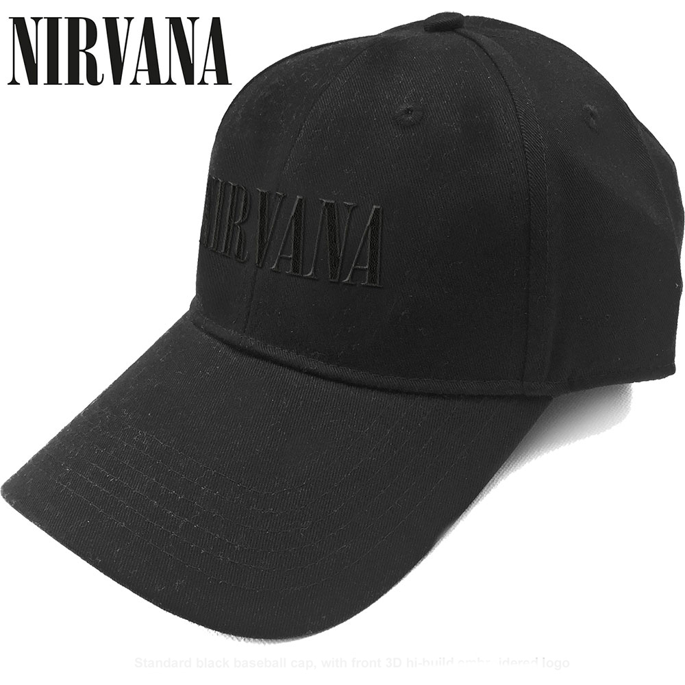 Nirvana - Text Logo (Baseball Cap)