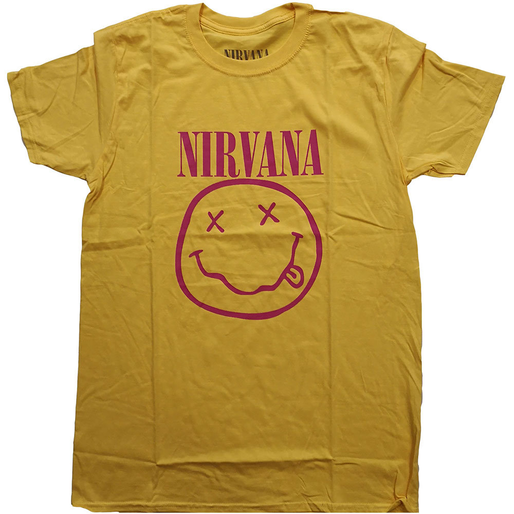 Nirvana - Pink Smiley