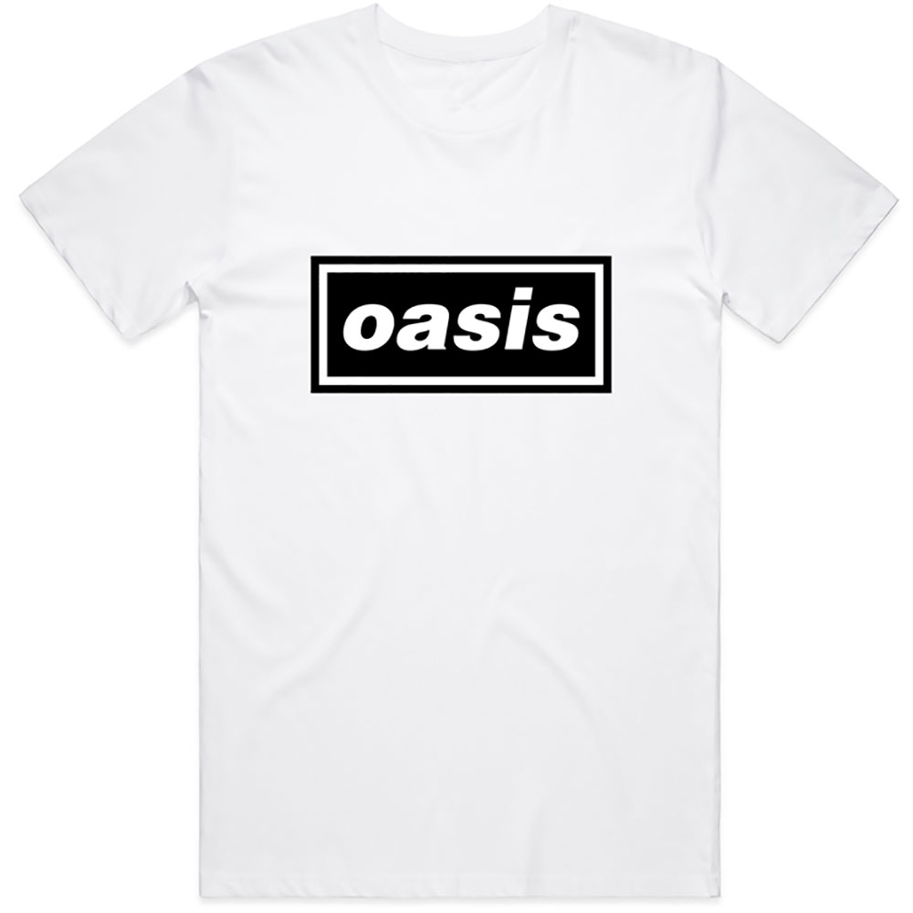 Oasis - Decca Logo (White)